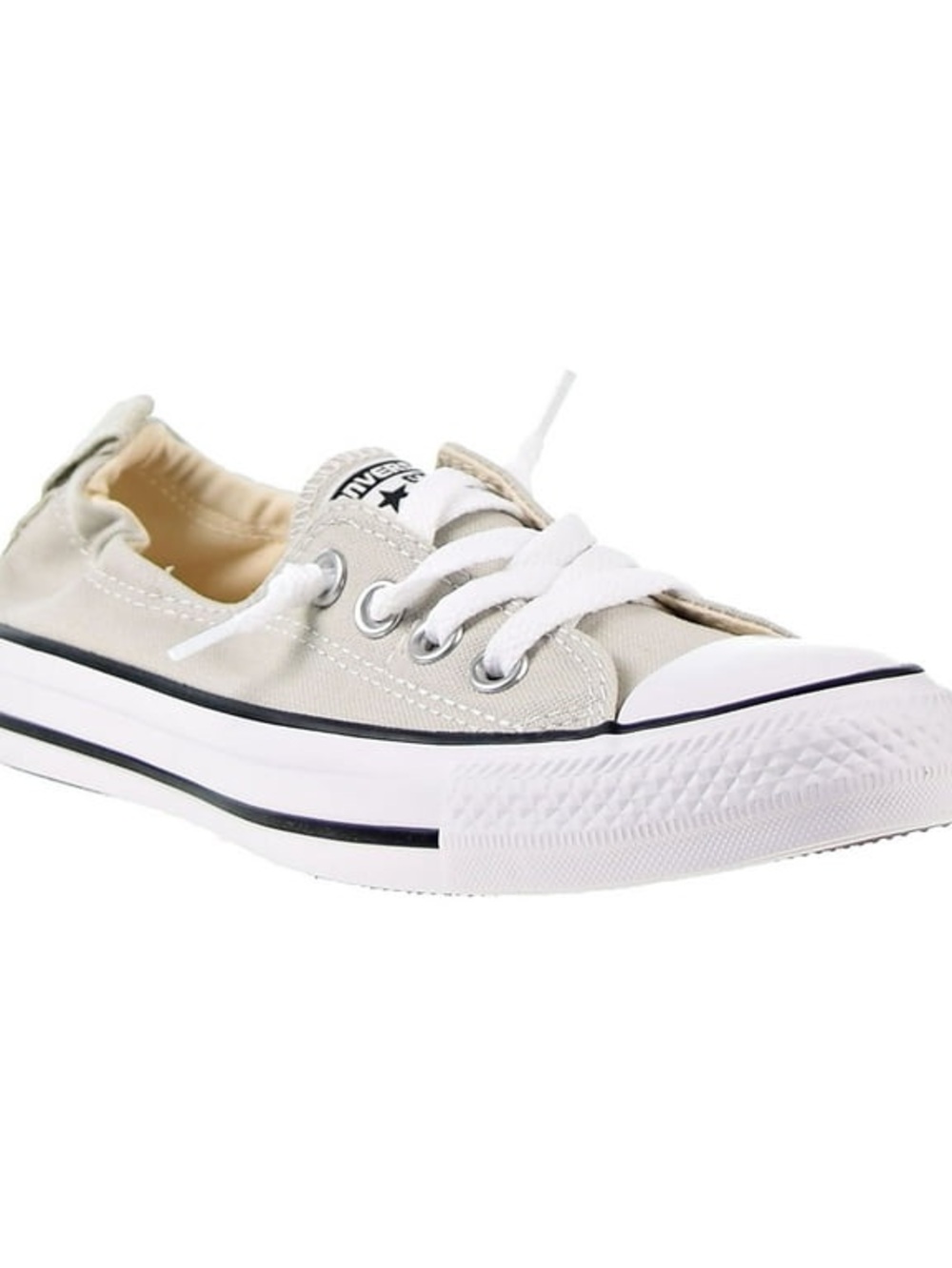 Converse Chuck Taylor Low Top Sneakers in beige and White - Picture 2 of 5